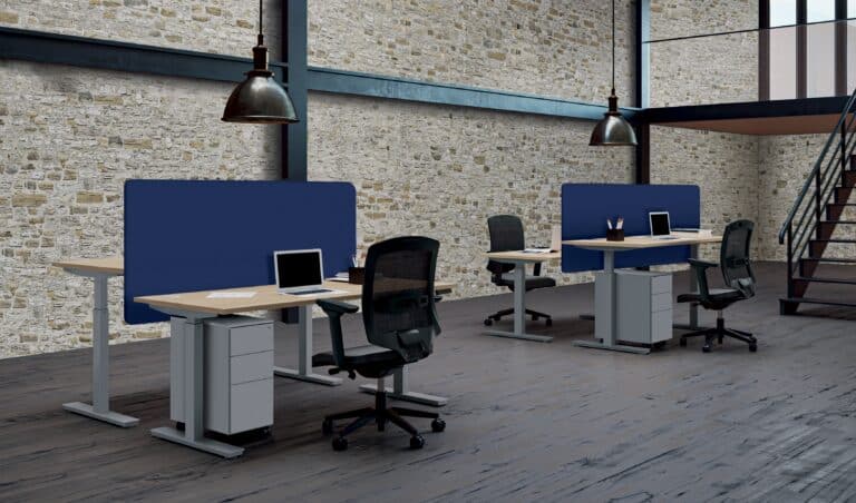 Bureaux benchs réglable en hauteur - Wilup