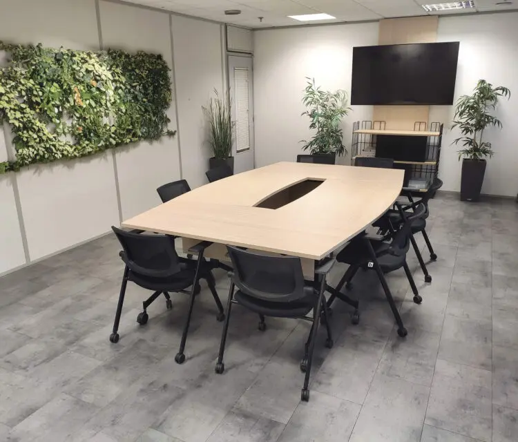 Table de réunion