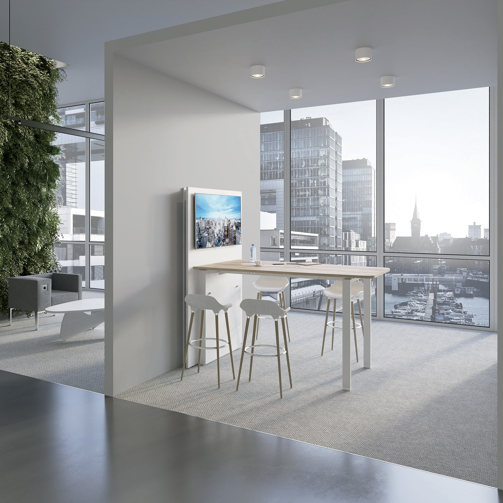 Table de réunion visio - Buronomic