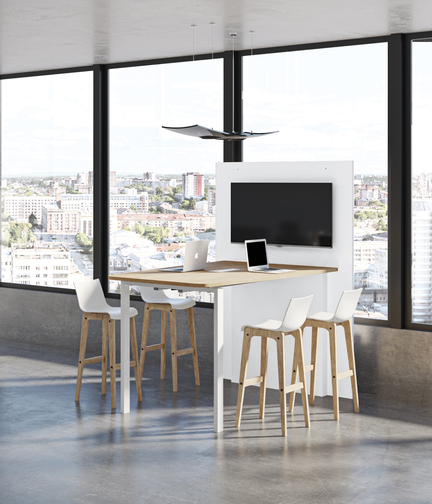 Table de réunion visio - Buronomic