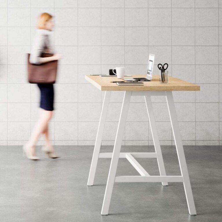 Table de réunion haute