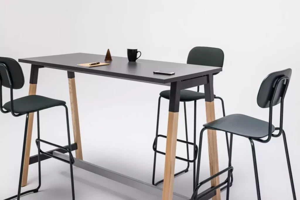 Table haute pour les espaces informels