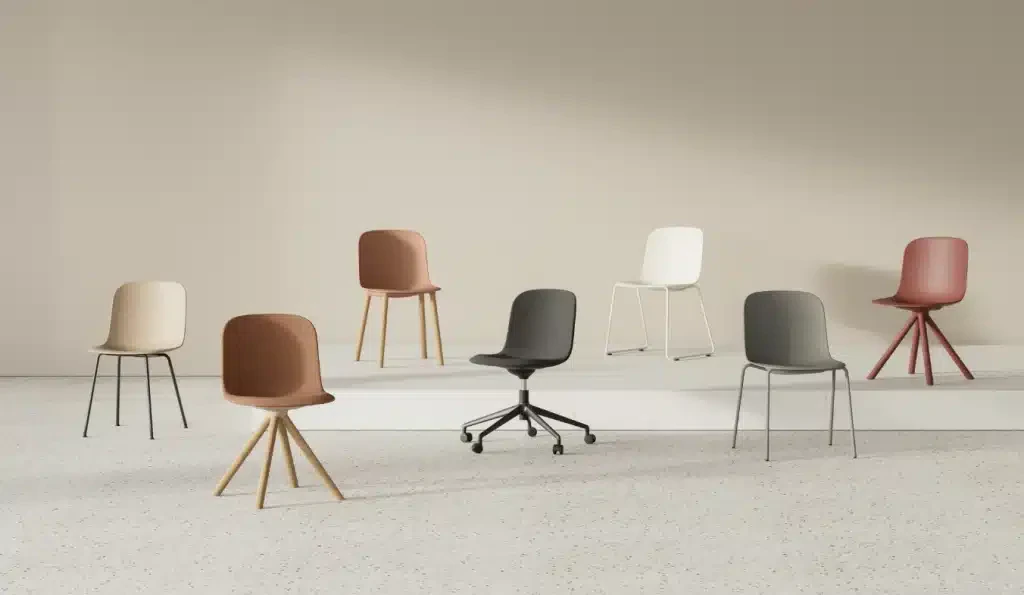 Chaise pour les espaces informels