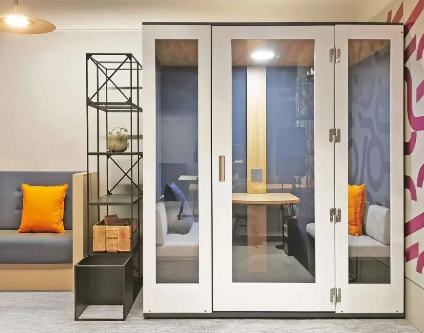 Cabine de réunion acoustique