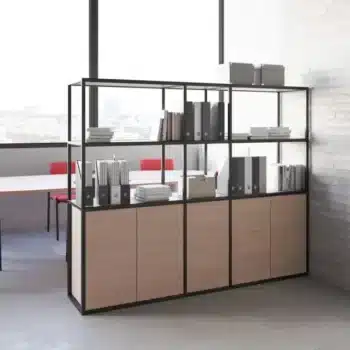 Bibliothèque de rangement