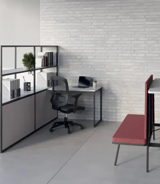 Bibliothèque de rangement