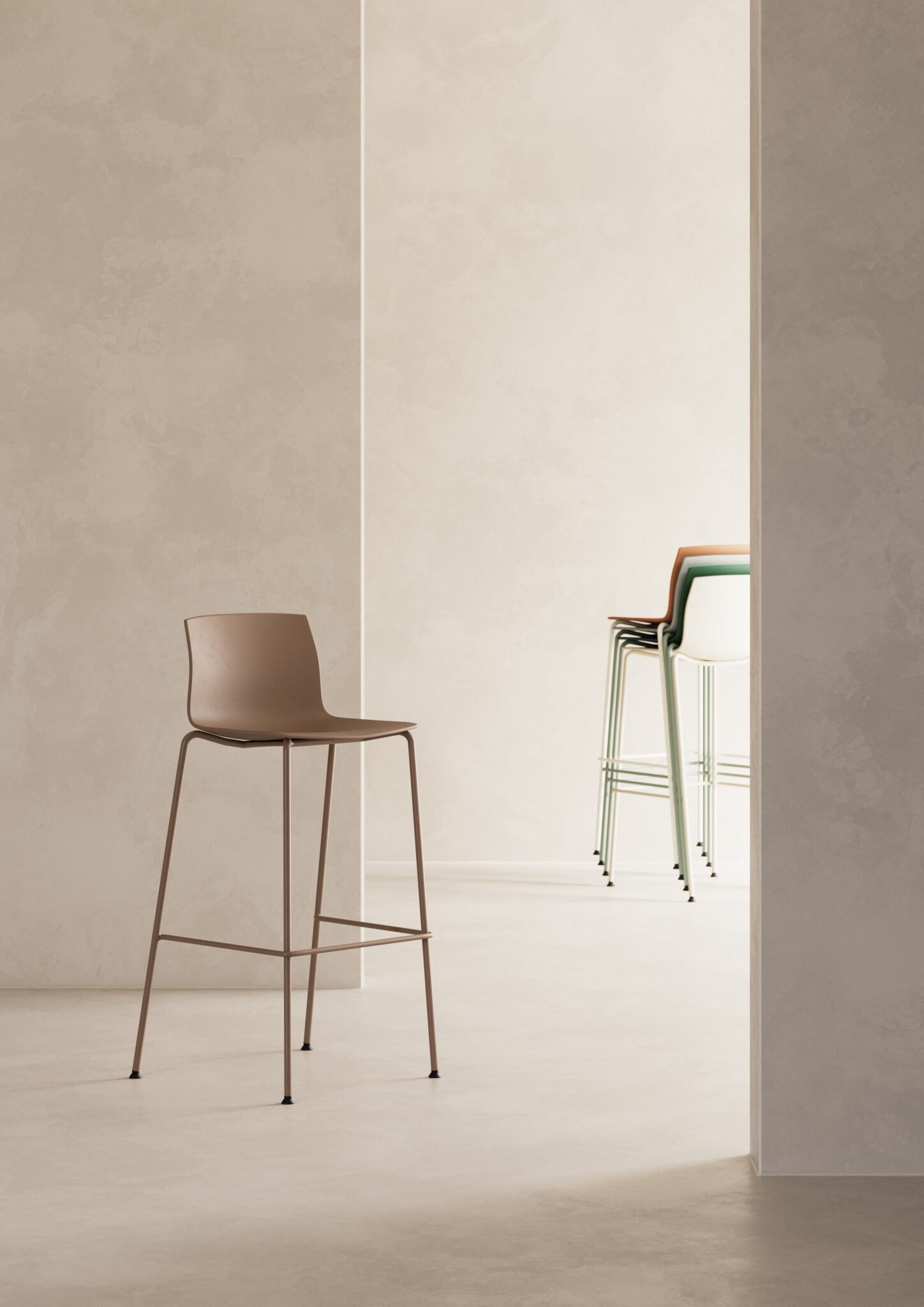 Tabouret pour les espaces informels