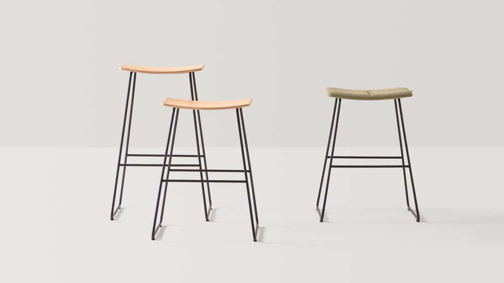 Tabouret pour les espaces informels