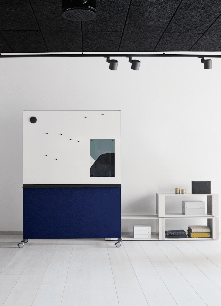 Tableau acoustique et écritoire