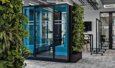 Cabine acoustique 4 personnes