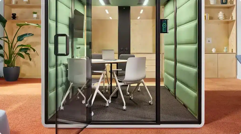 Cabine acoustique 4 personnes