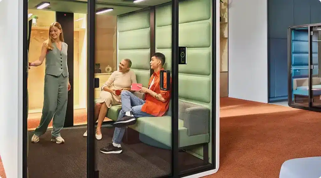 Cabine acoustique 4 personnes