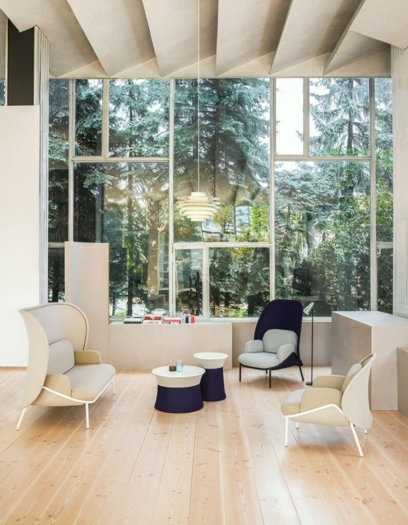 Canapé et fauteuil - Espace de travail