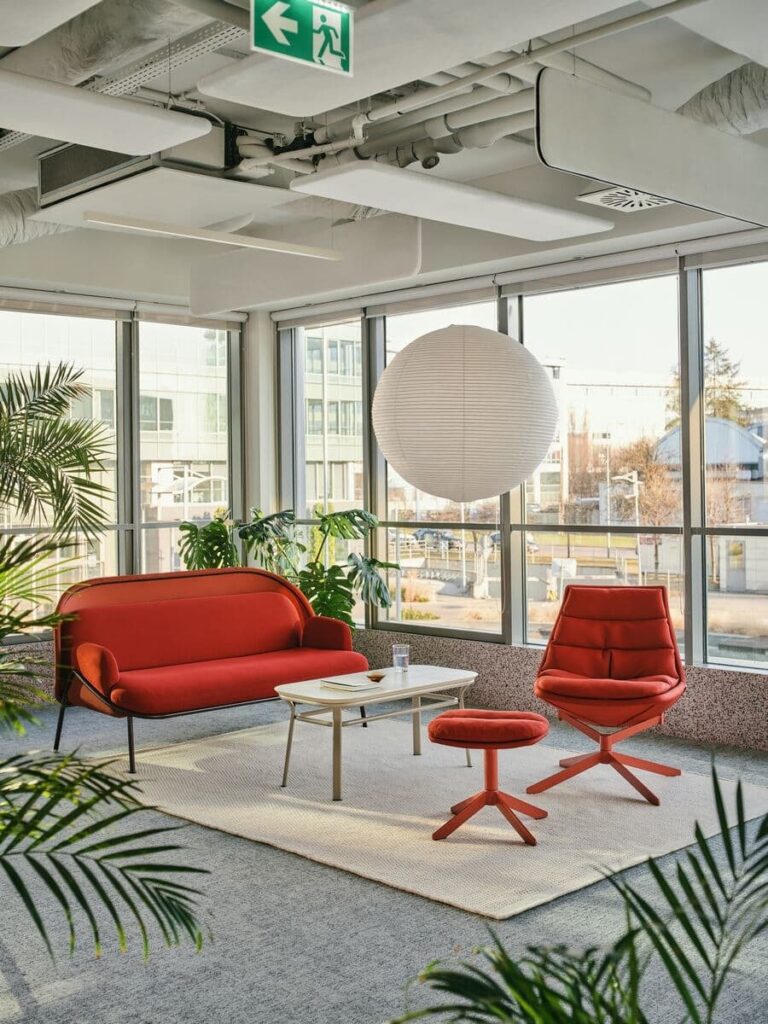 Canapé et fauteuil - Espace de travail