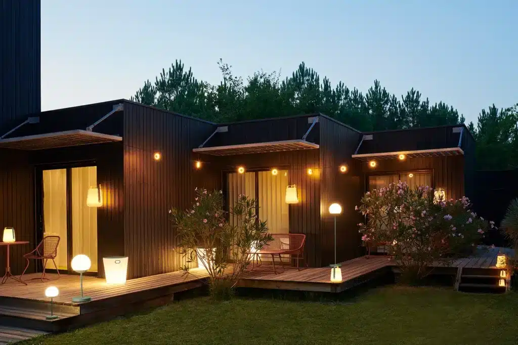 Guirlande lumineuse pour les espaces extérieurs