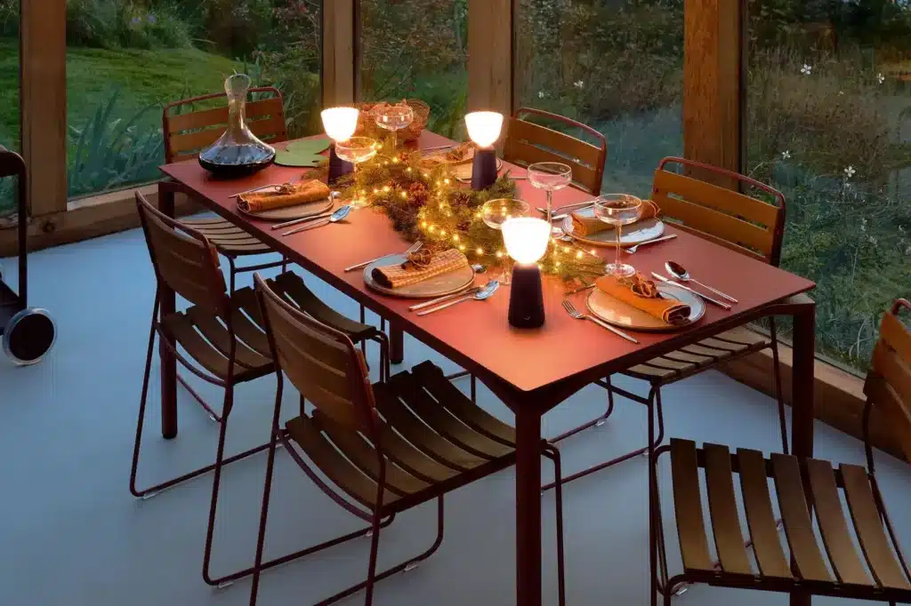 Lampe de table pour les espaces extérieurs