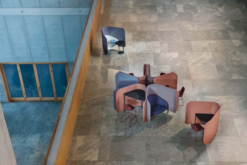 Bureau de travail modulable