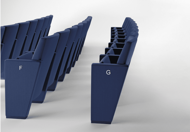 Fauteuil d'auditorium Tempo