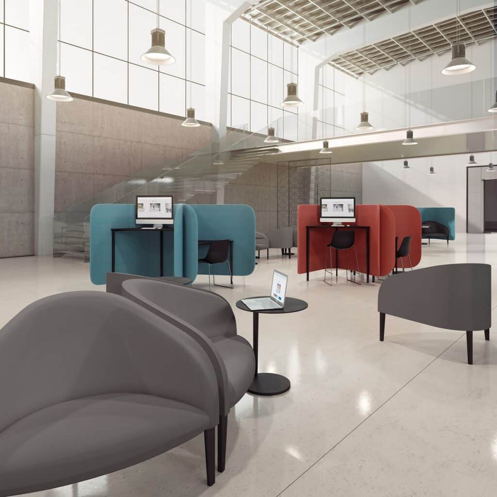 Bureau de travail modulable