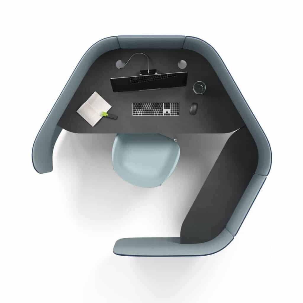 Bureau de travail modulable