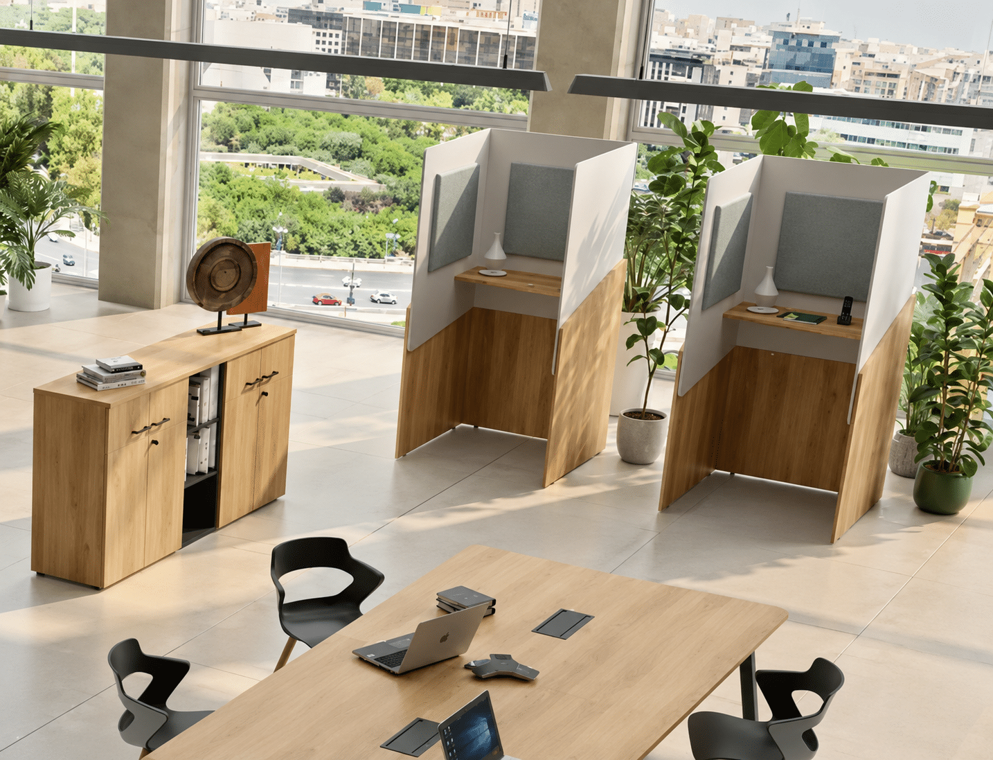 Cabine de confidentialité Calme