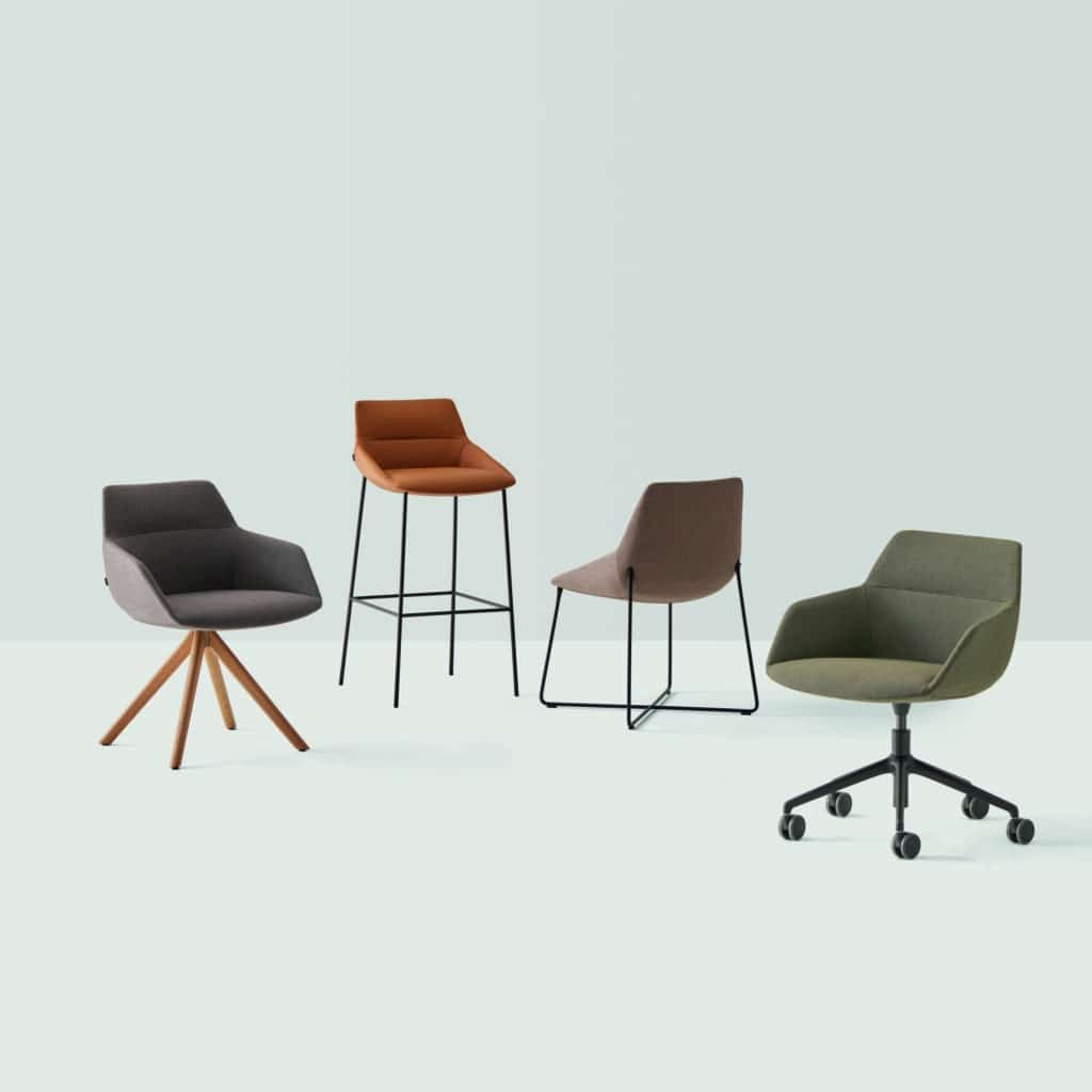 Chaise de réunion Dunas XS