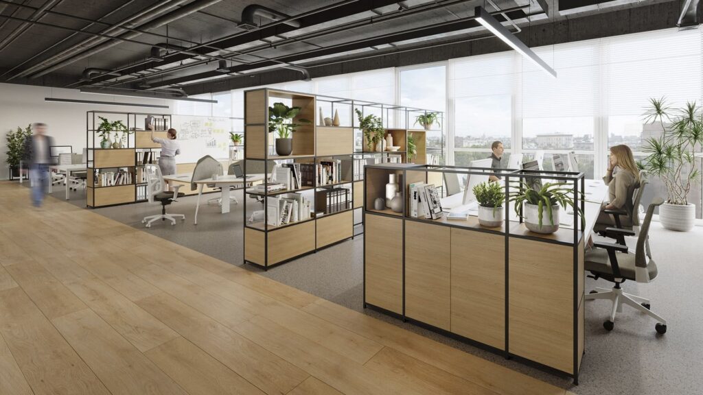 Étagère de rangement - Open space