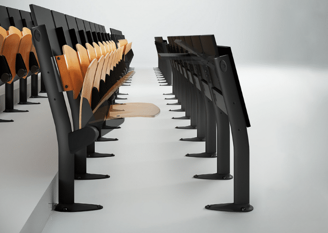 Fauteuil d'amphithéâtre omnia