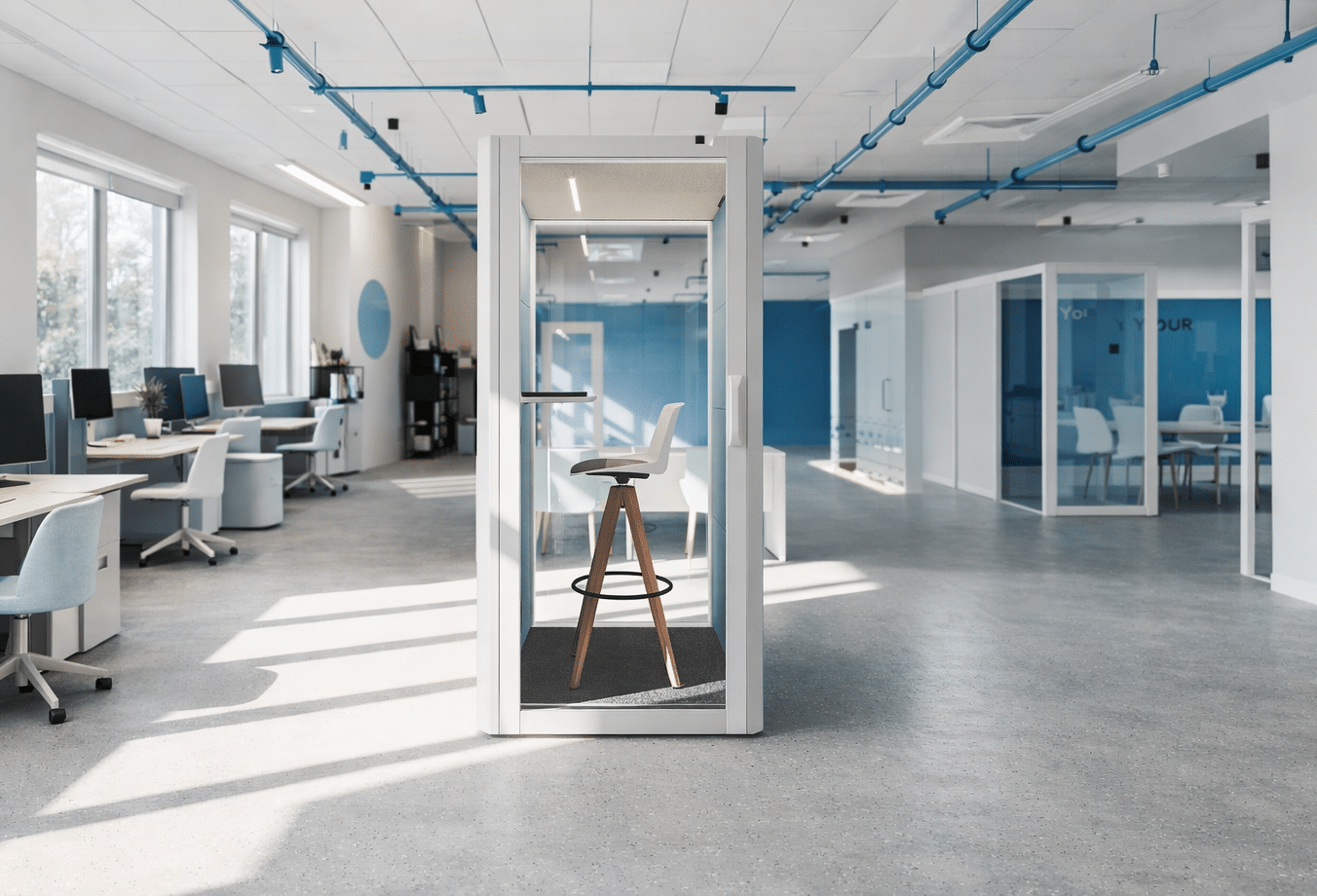 Cabine acoustique d'occasion pour 1 personne