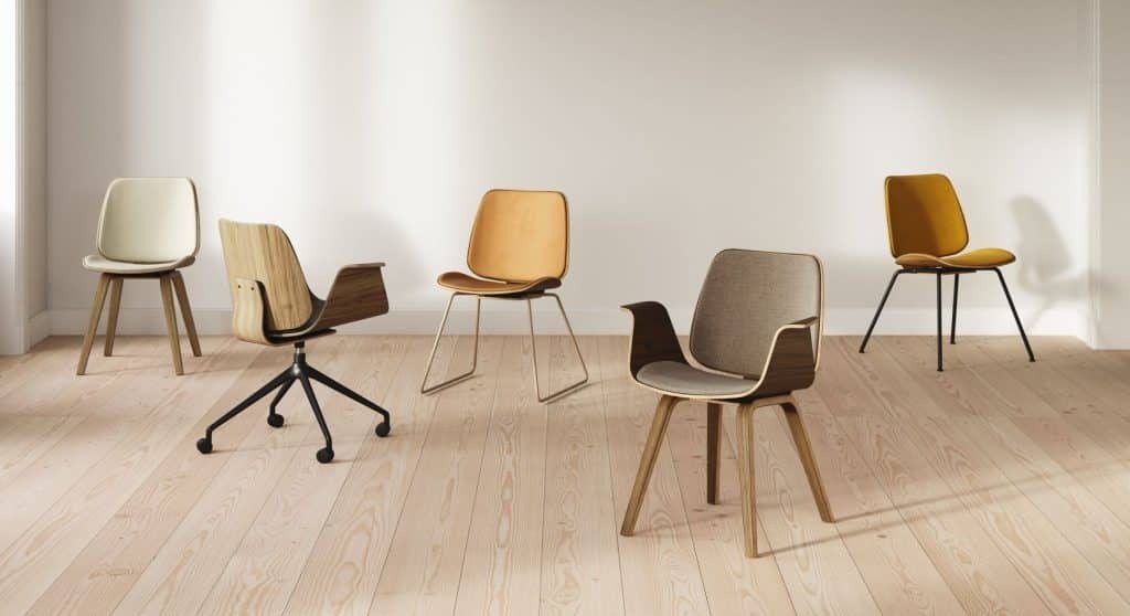 Chaise en bois bureau