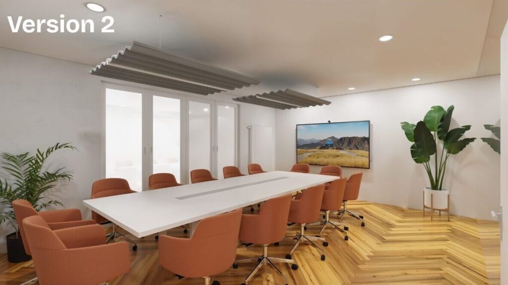 Aménagement salle de réunion - Wilup