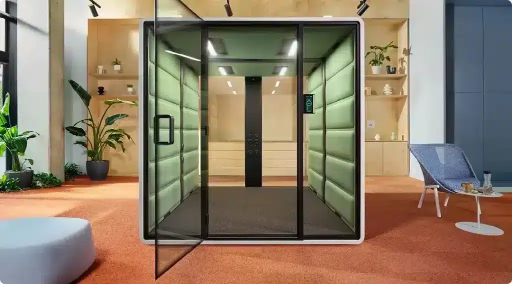Cabine acoustique 4 à 6 personnes
