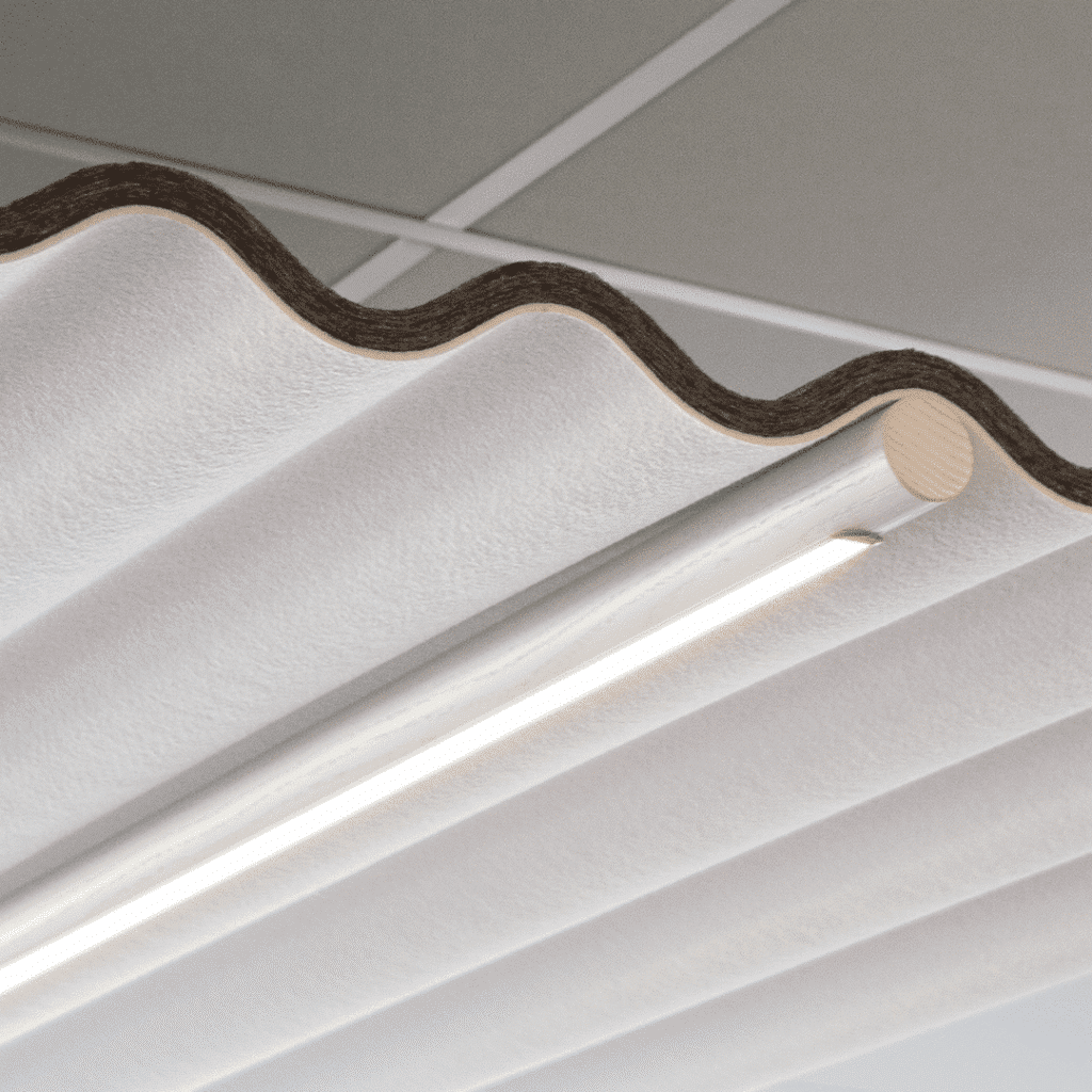 Panneau acoustique avec lumière