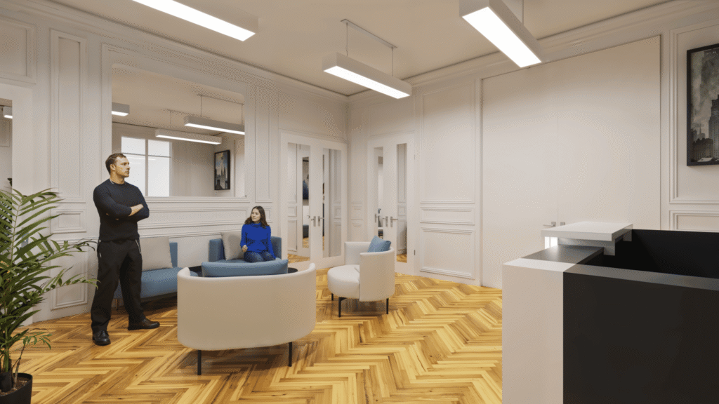 Espace d'accueil 3D - Wilup
