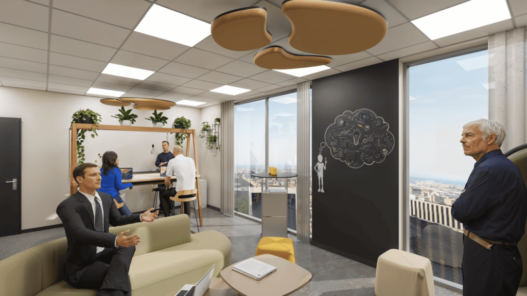 Salle de Brainstorming 3D - Wilup