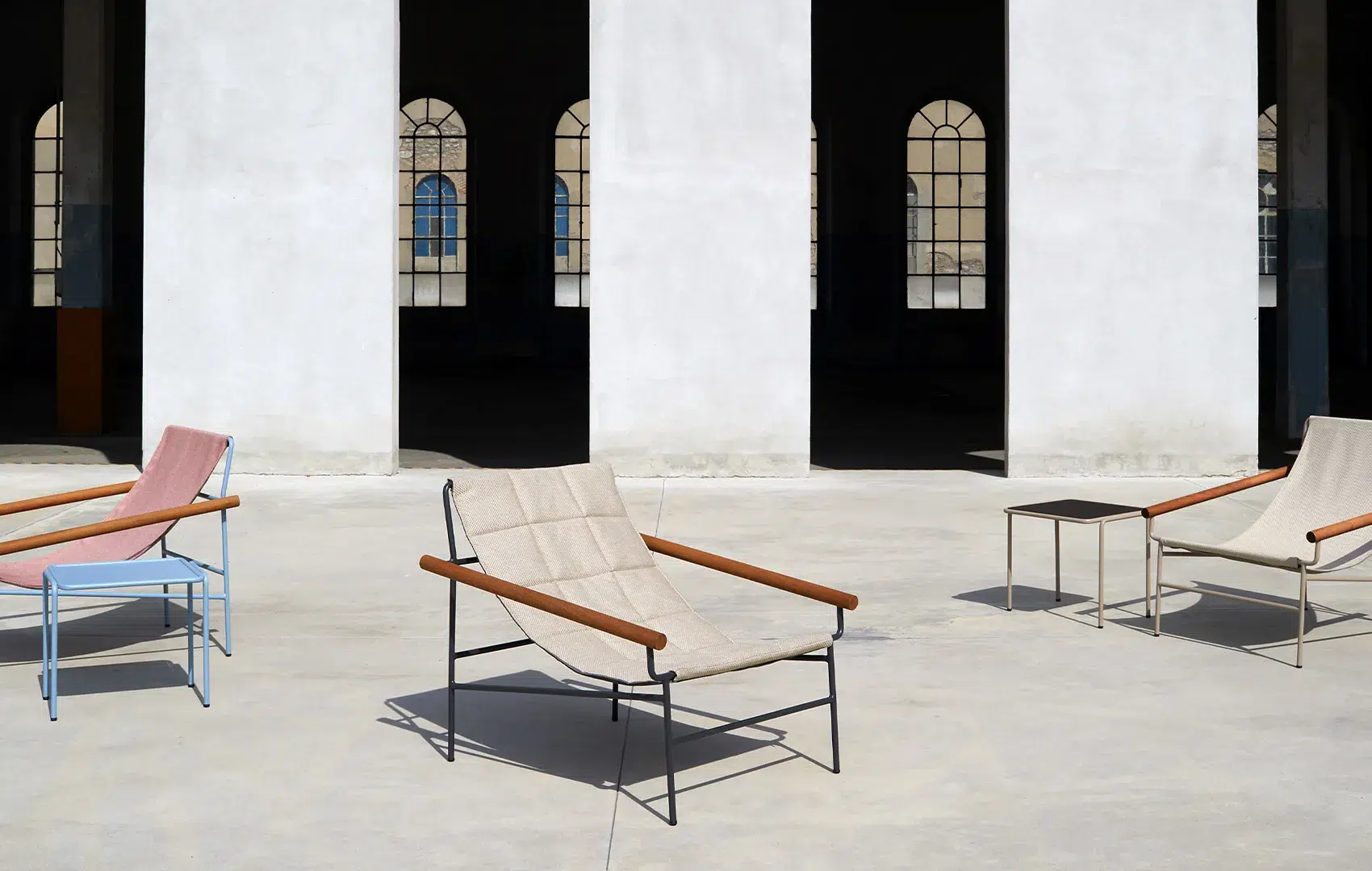 Fauteuil pour les espaces extérieurs