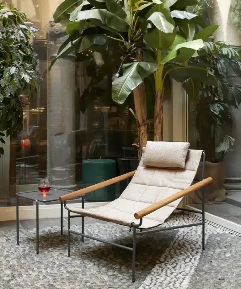 Fauteuil pour les espaces extérieurs