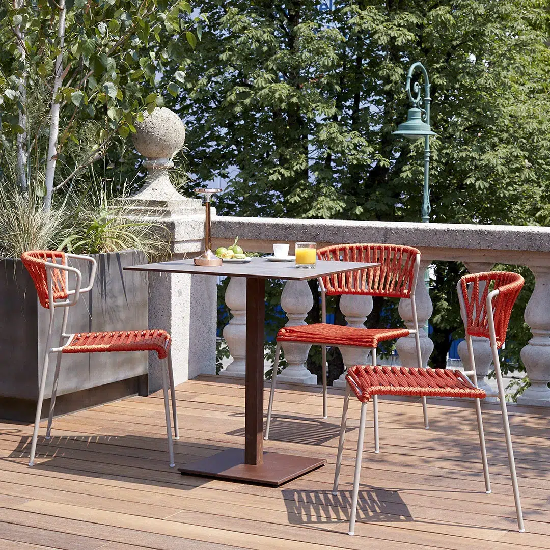 Fauteuil pour les espaces extérieurs