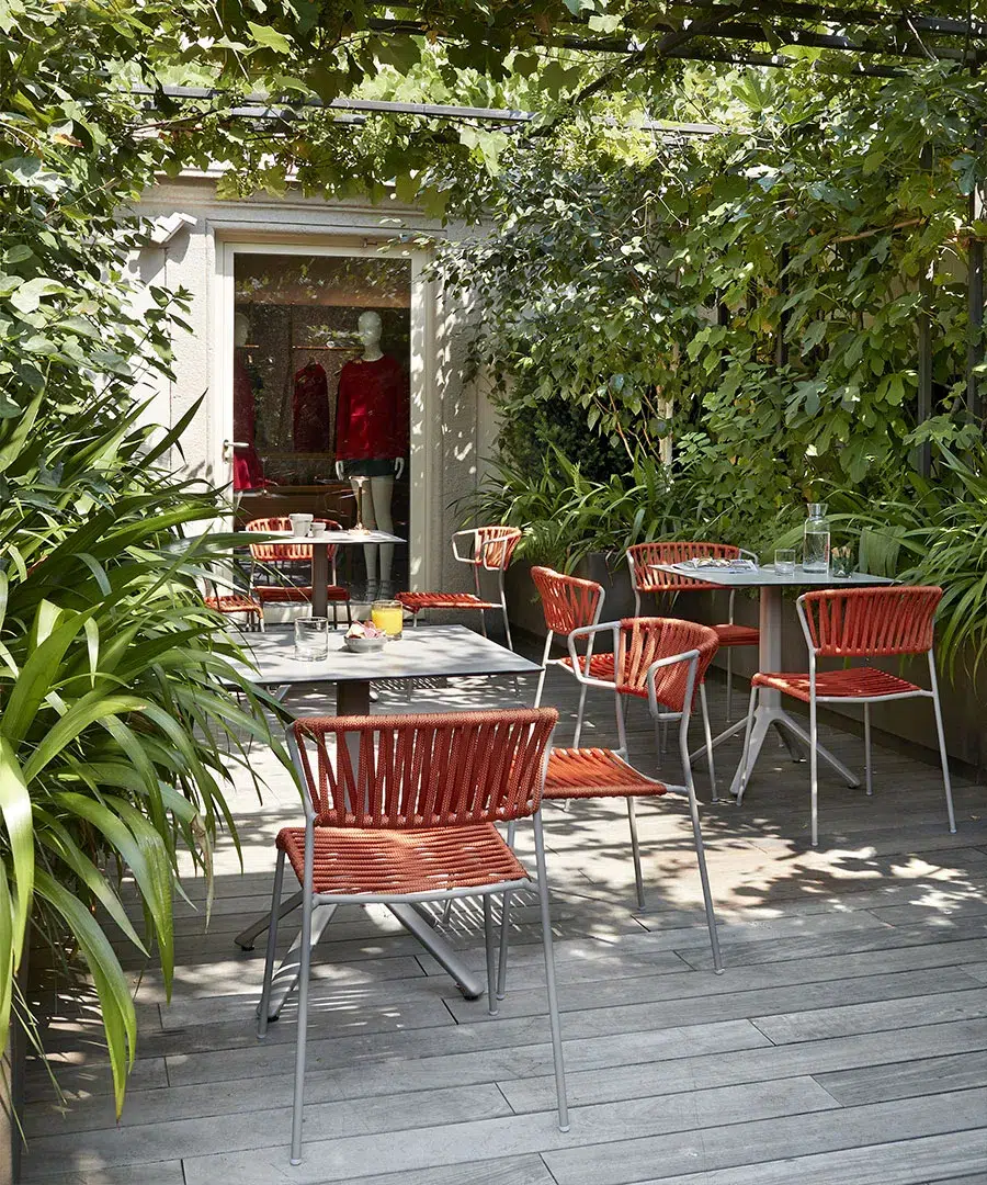 Fauteuil pour les espaces extérieurs