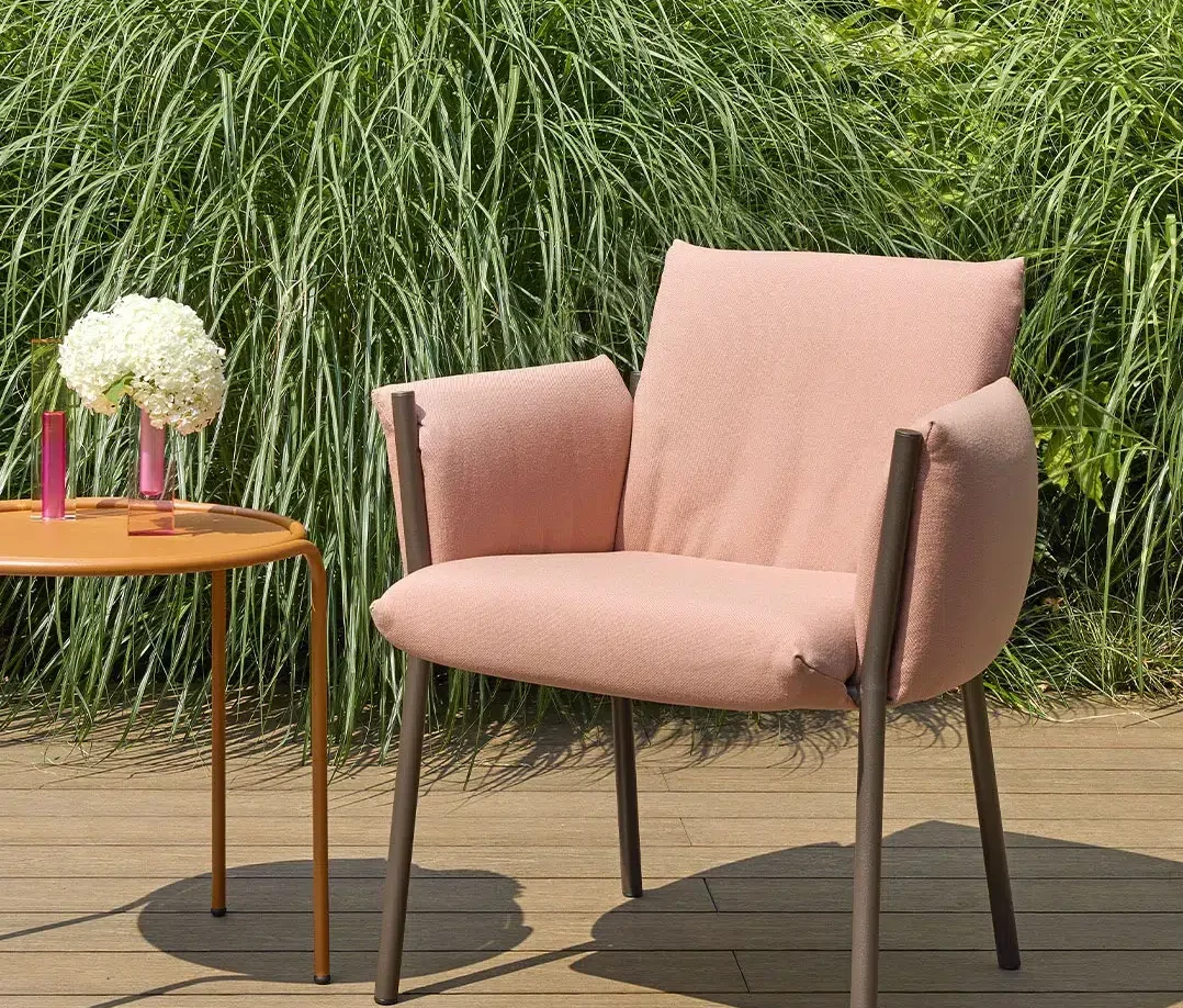 Fauteuil confortable d'extérieur