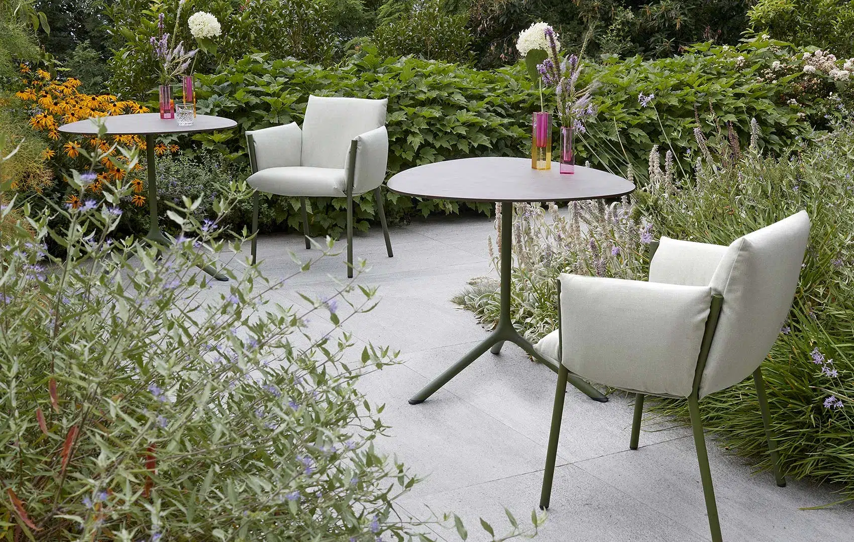 Fauteuil confortable d'extérieur