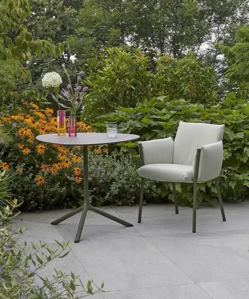Fauteuil d'extérieur confortable