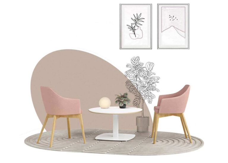 Chaise d'accueil