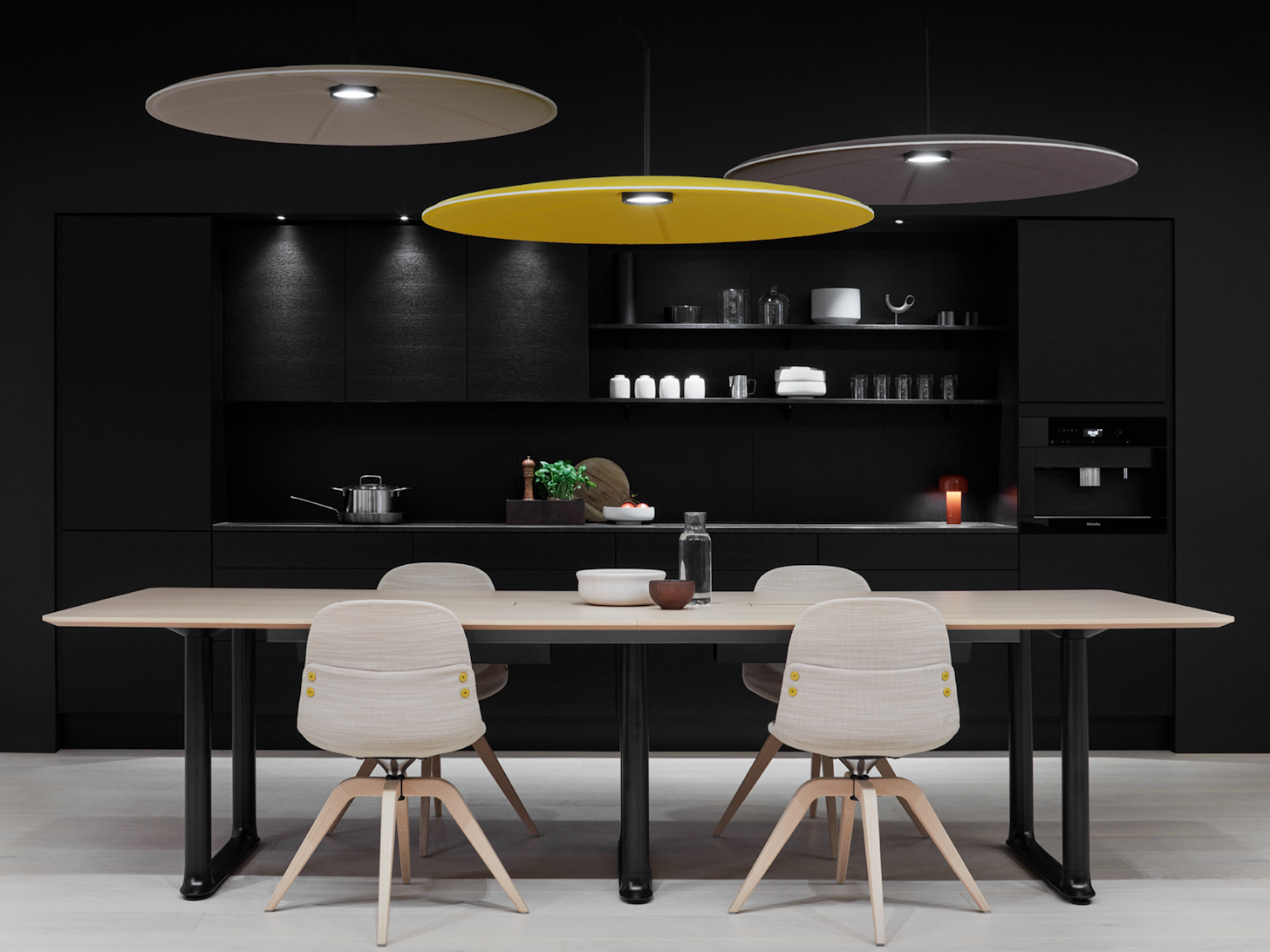 Lampe insonorisante