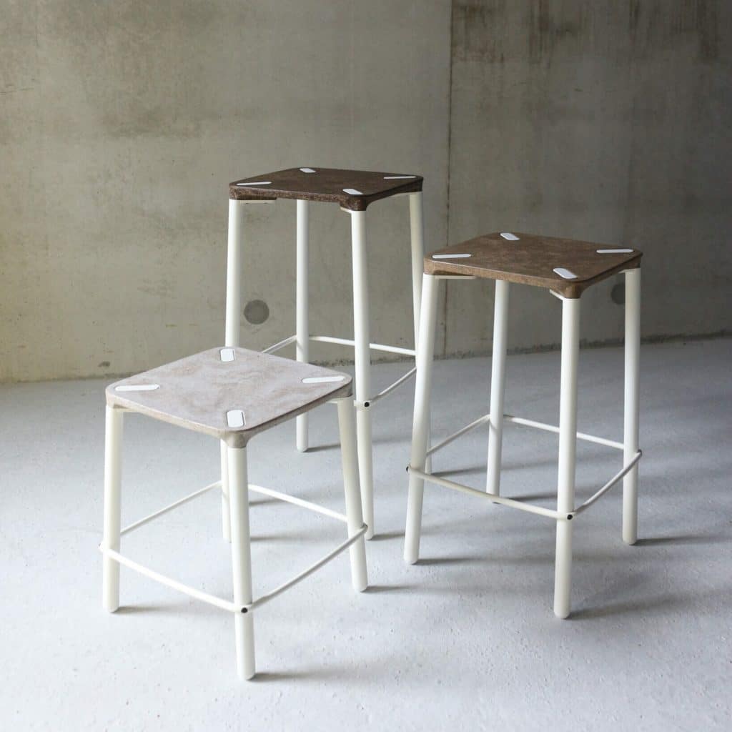 Tabouret pour les espaces de travail