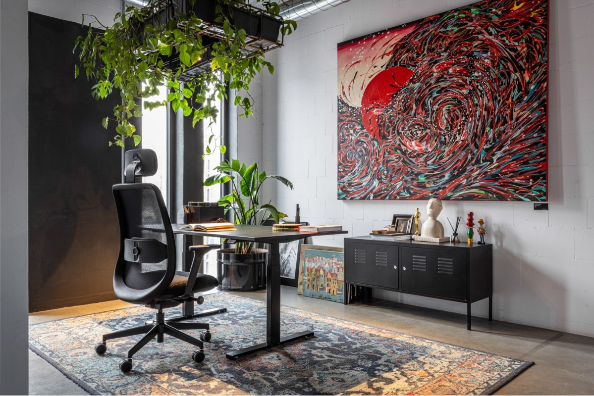 Bureau réglable en hauteur électrique