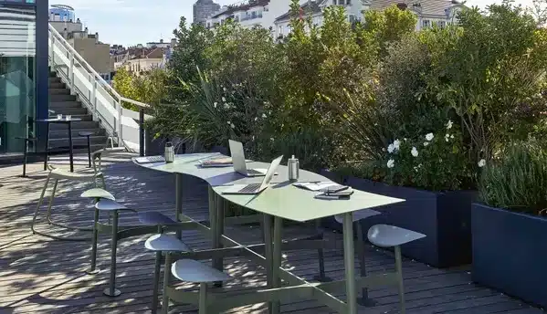 Espace collaboratif extérieur