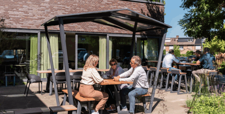 Espace de réunion extérieur