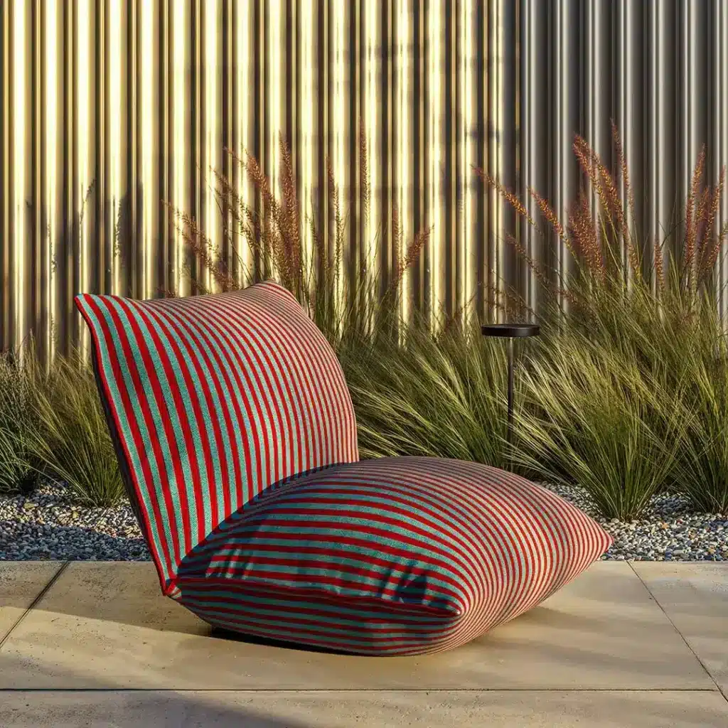 Fauteuil extérieur confortable