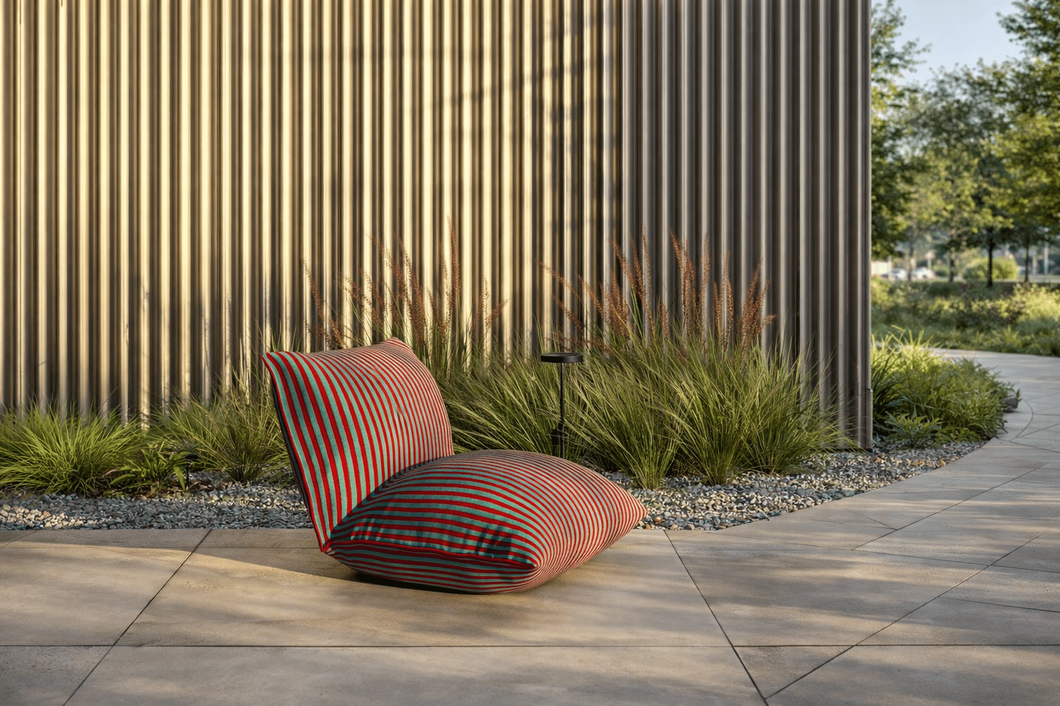 Fauteuil longe extérieur